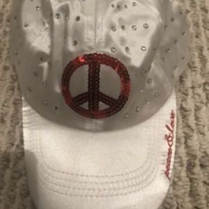 Lucky 7 Brand Designer Girls Womens Hat Peace Rhin